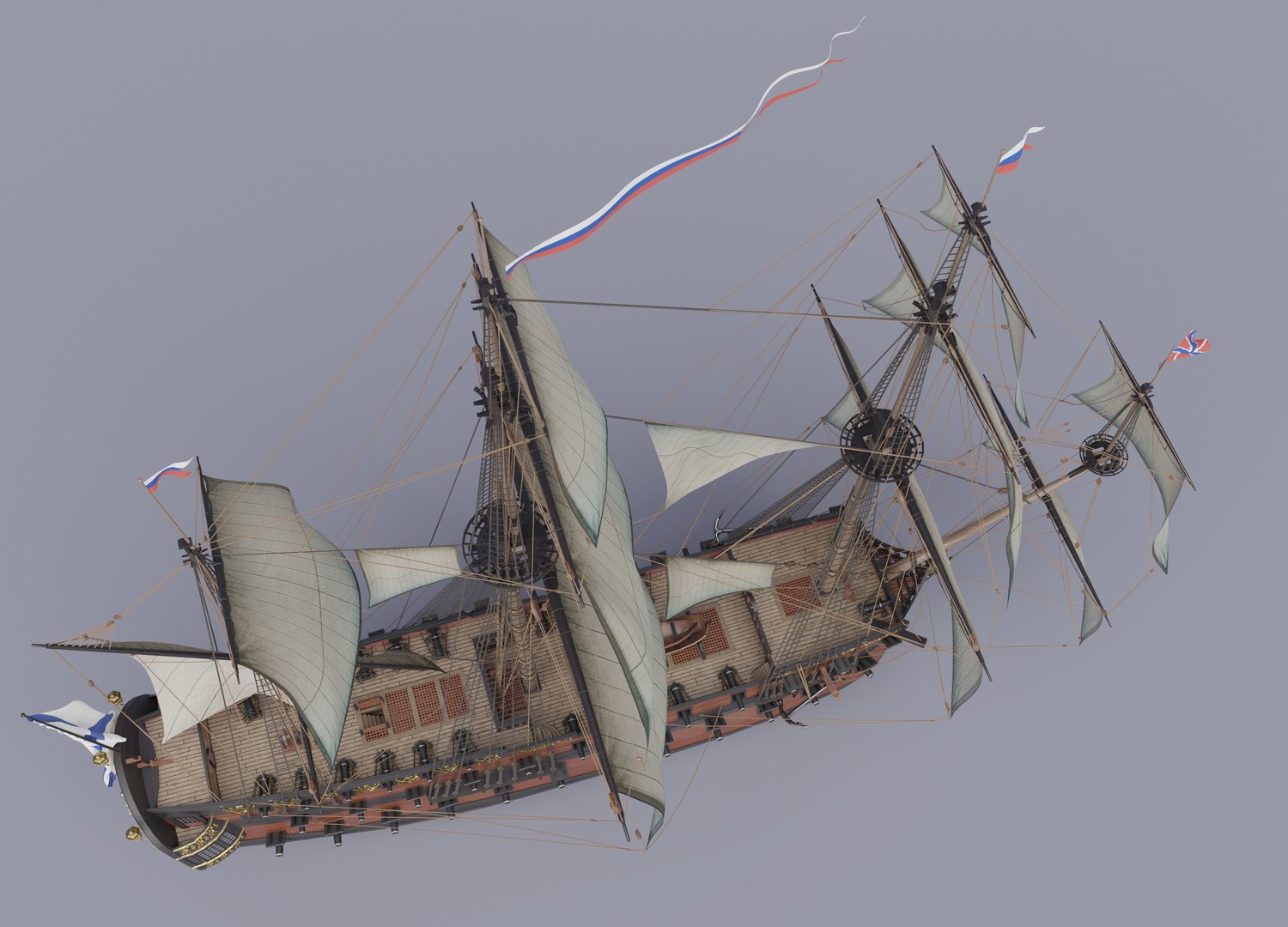 Ingermanland ships 3D model - TurboSquid 1419035