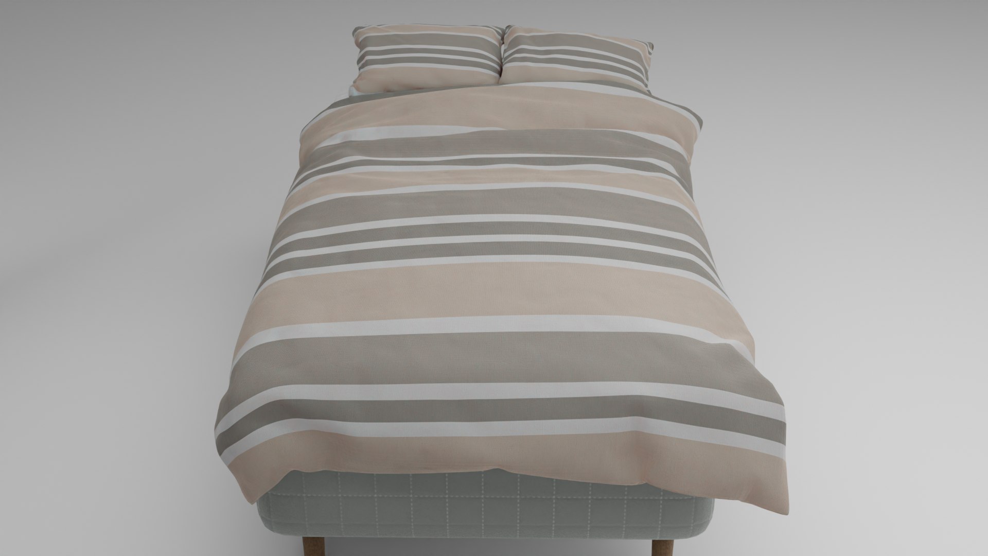 Simple Bed Model TurboSquid 1840087