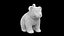 Modèle d'impression 3D de pendentif ours
