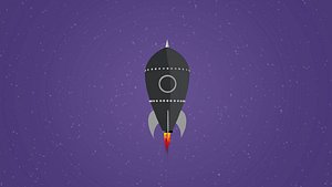 space rocket 3D