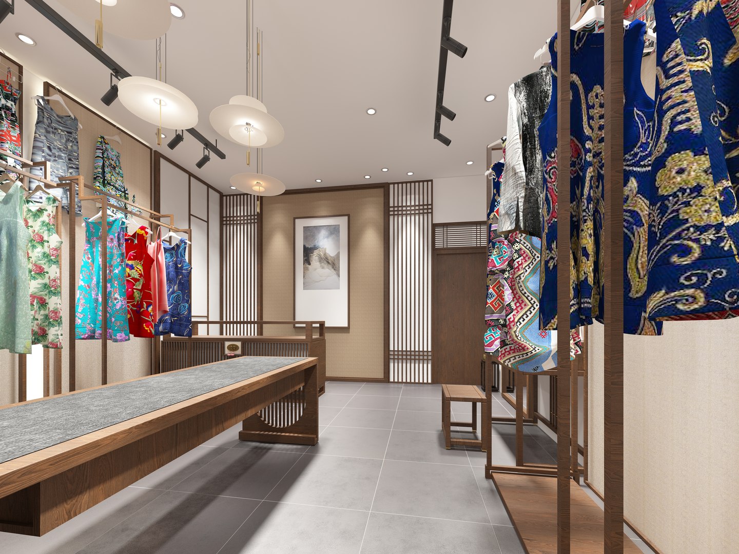 Clothing Store 3D Model - TurboSquid 2343327