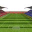 3D Soccer Stadium 03 model