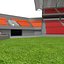 3D Soccer Stadium 03 model