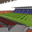 3D Soccer Stadium 03 model