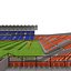 3D Soccer Stadium 03 model