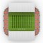 3D Soccer Stadium 03 model