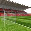 3D Soccer Stadium 03 model