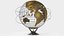 Globe terrestre V4
