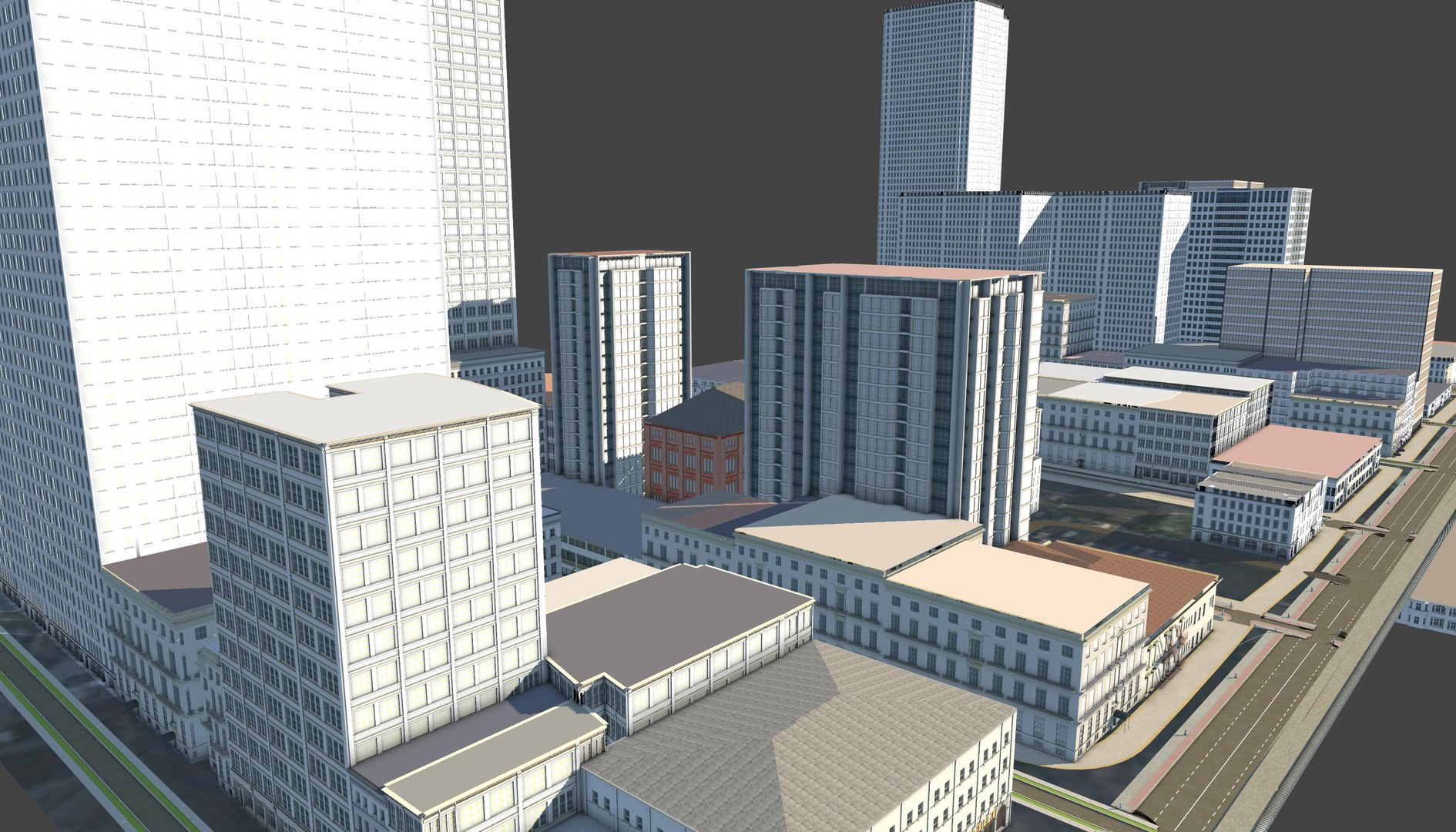 3D Lifesize Textured City Model Vol 4 3D - TurboSquid 1974990