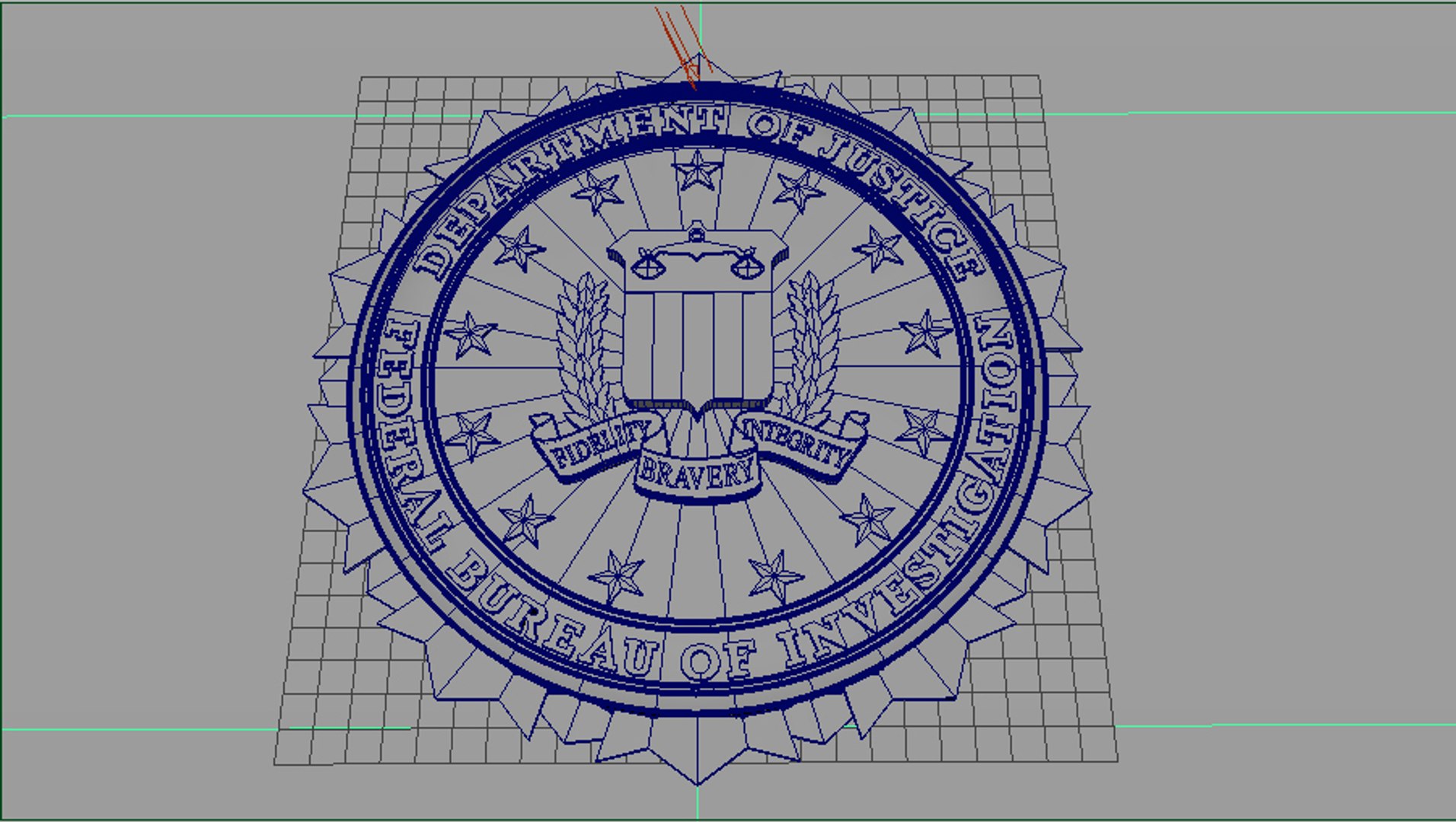 Seal Fbi 3d X