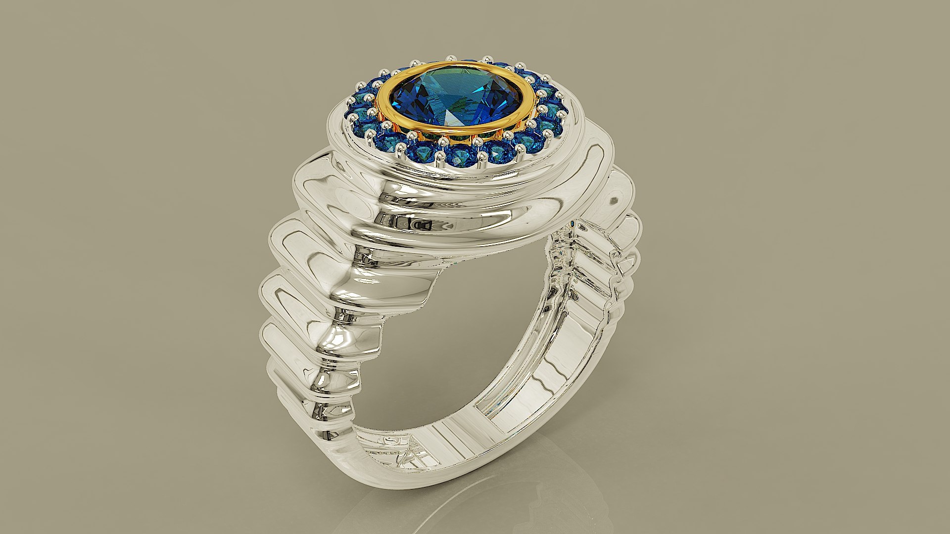 Wavy ring for men consists of bezel set center stone model https://p.turbosquid.com/ts-thumb/lR/HDEbVZ/wz/bpicture2/jpg/1739909007/1920x1080/fit_q87/edc800062d1a04a9ced51971de569b4088002a83/bpicture2.jpg