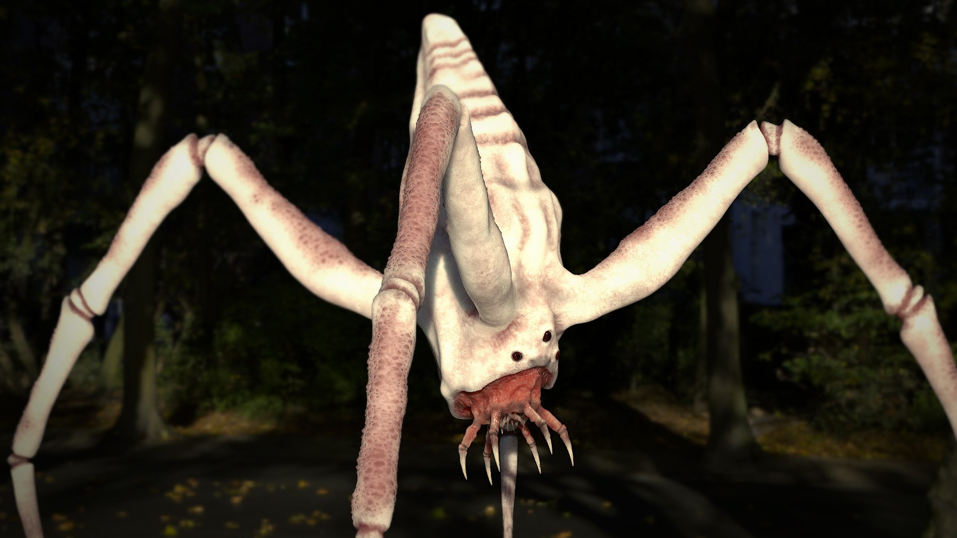 Spider Monster model https://p.turbosquid.com/ts-thumb/lR/J6XqVF/hW/r1copy/jpg/1667909586/1920x1080/fit_q87/59ac974399be2ddea137491b7acbd30f3ff7c390/r1copy.jpg