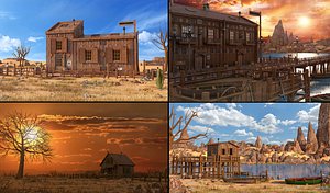 Western Landscapes environment 3D