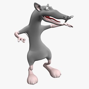 3D Happy Rodent Dancer Animated 3D Mouse