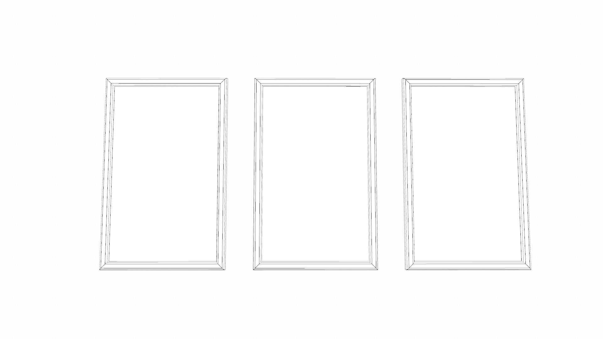 3D Photo Frames - TurboSquid 2332437