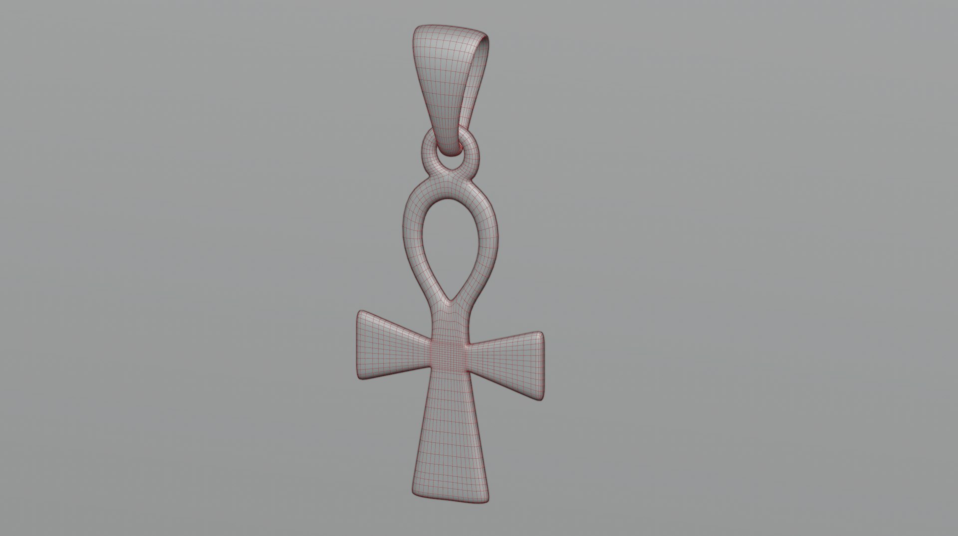 Cross pendant 3D model - TurboSquid 1811103