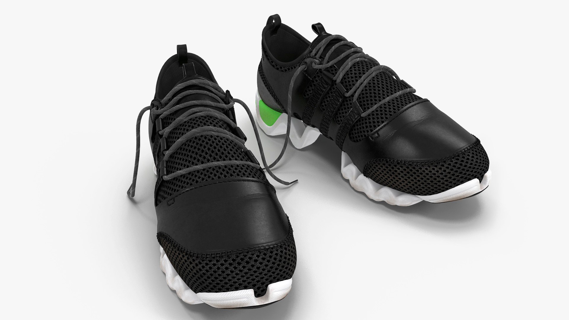 Athletic Running Sneakers 3D model preview