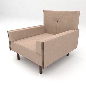 armchair ina 3D