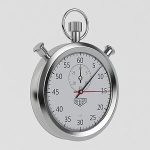 stopwatch watch 3d model