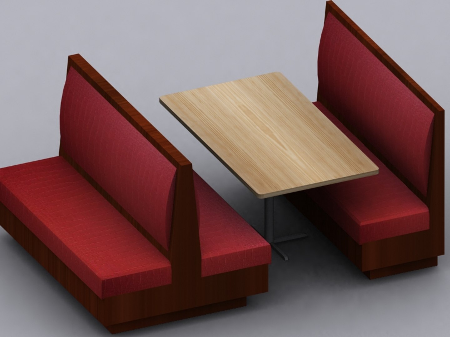 3d model restaurant sofa