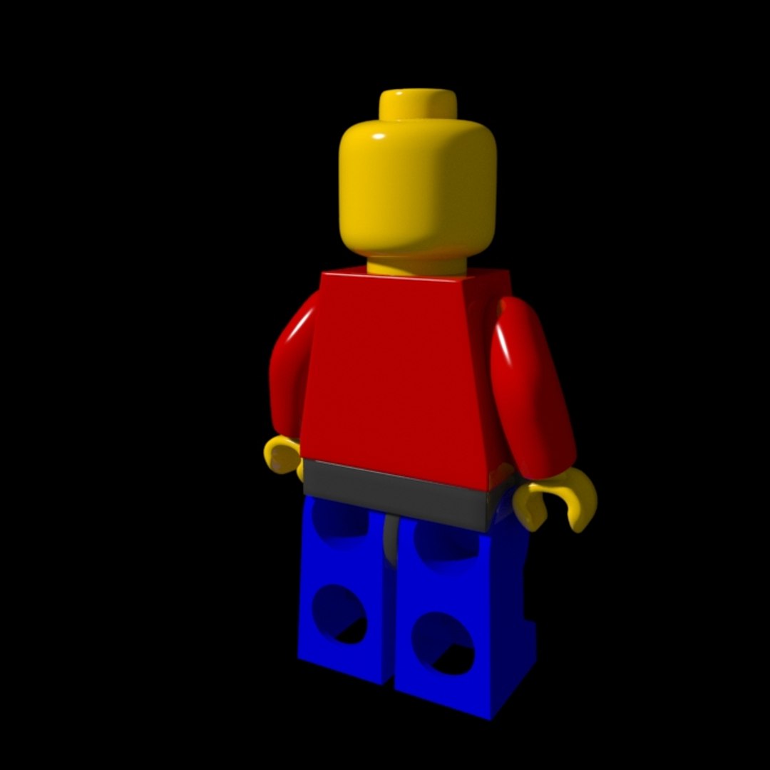 Create 3d lego model mini figure 3d roblox lego style character modelling  by Cloud_7design