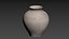 Fluted Brindle Glazed Urn Vase