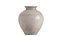 Fluted Brindle Glazed Urn Vase