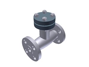 OMB check valve ball type 1/2 in class 300-FULL PORT