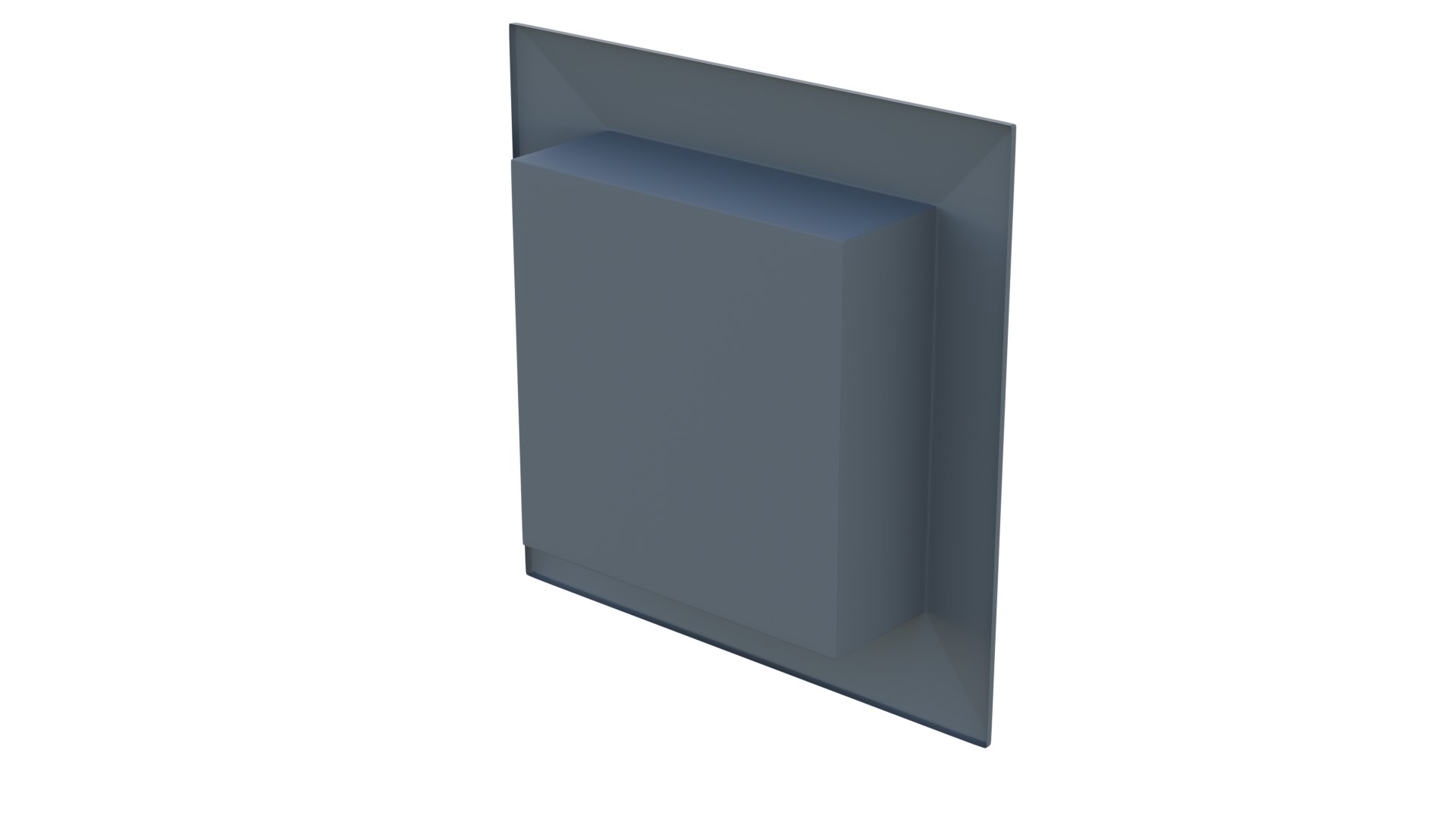 3D Electrical Wall Double Switch With Up Down Symbol - TurboSquid 1809134