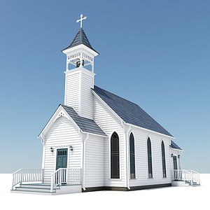 chapel 3d model