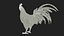 3D Rooster model