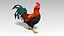 3D Rooster model