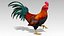 3D Rooster model