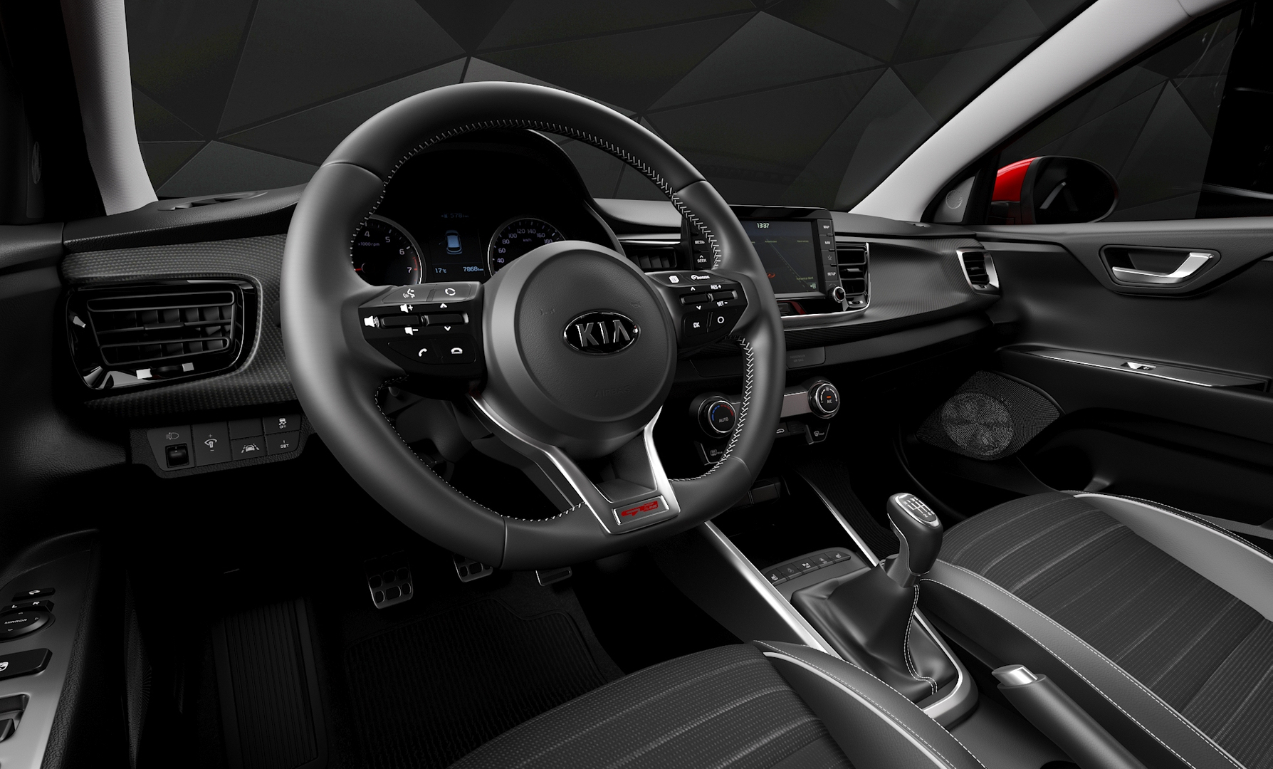 3D 2019 kia rio - TurboSquid 1470377