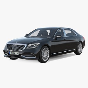 Mercedes Maybach S 560 3D Model