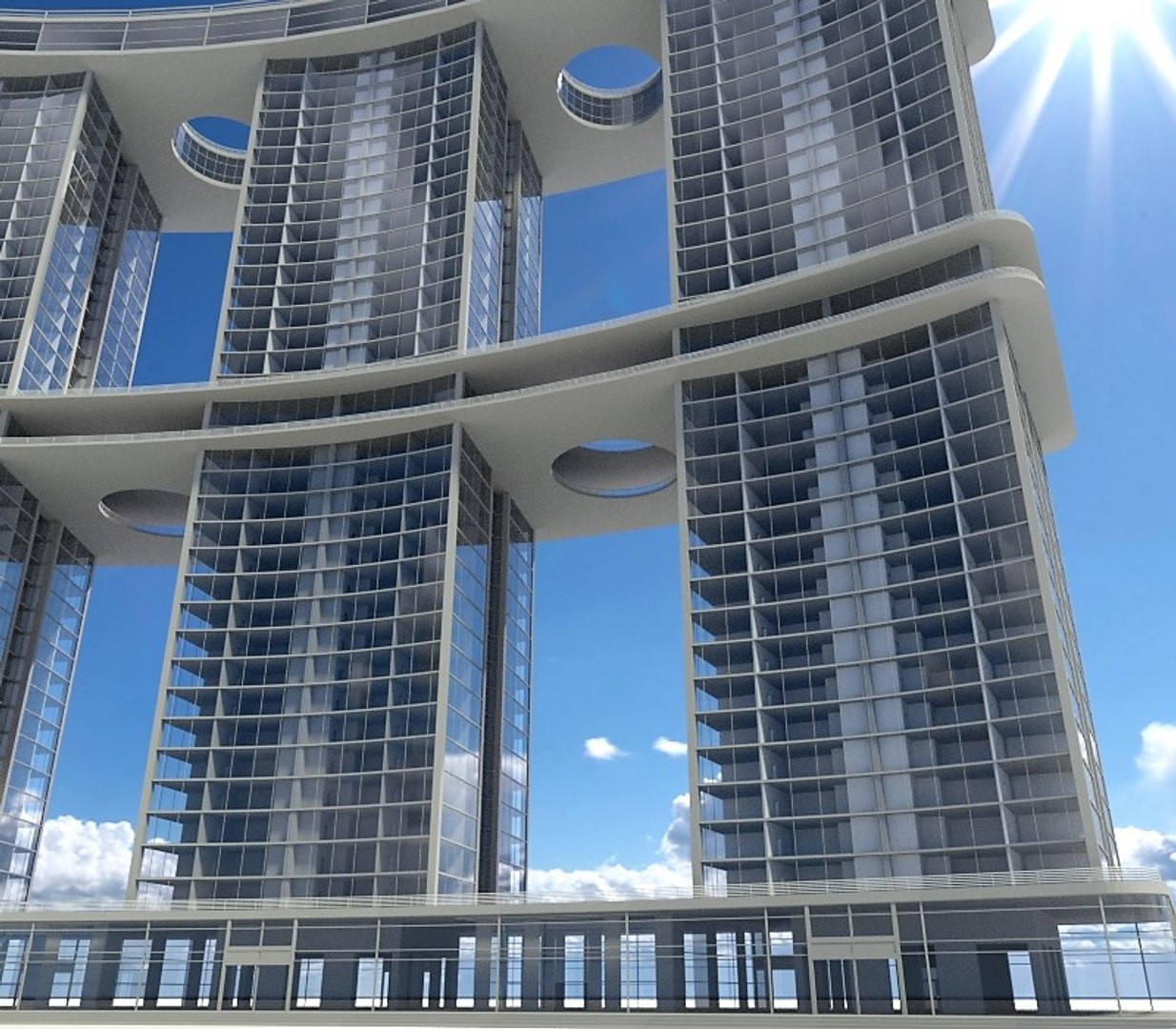 3D Skyscraper 9 Model - TurboSquid 1349704
