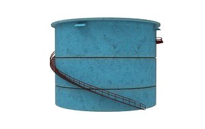 3D Full Tank with Stairs