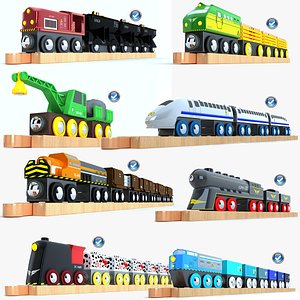 Kids Train Toy Collection 3