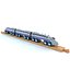 3d model of kids train toys 3