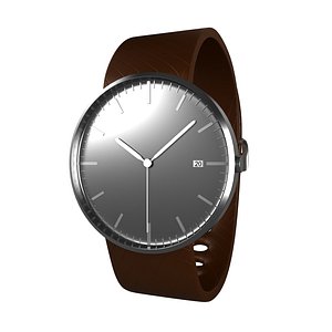 3D Simple Clean Watch