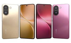 3D Vivo V60e Noble Gold And Elite Purple