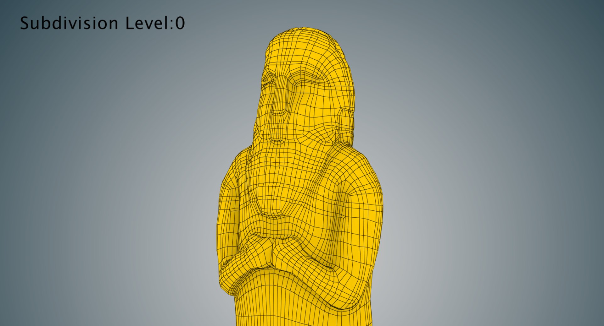 Idol God Statuette 3D Model TurboSquid 1504808