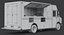 3D food truck 3