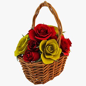 3d bouquet flower 10