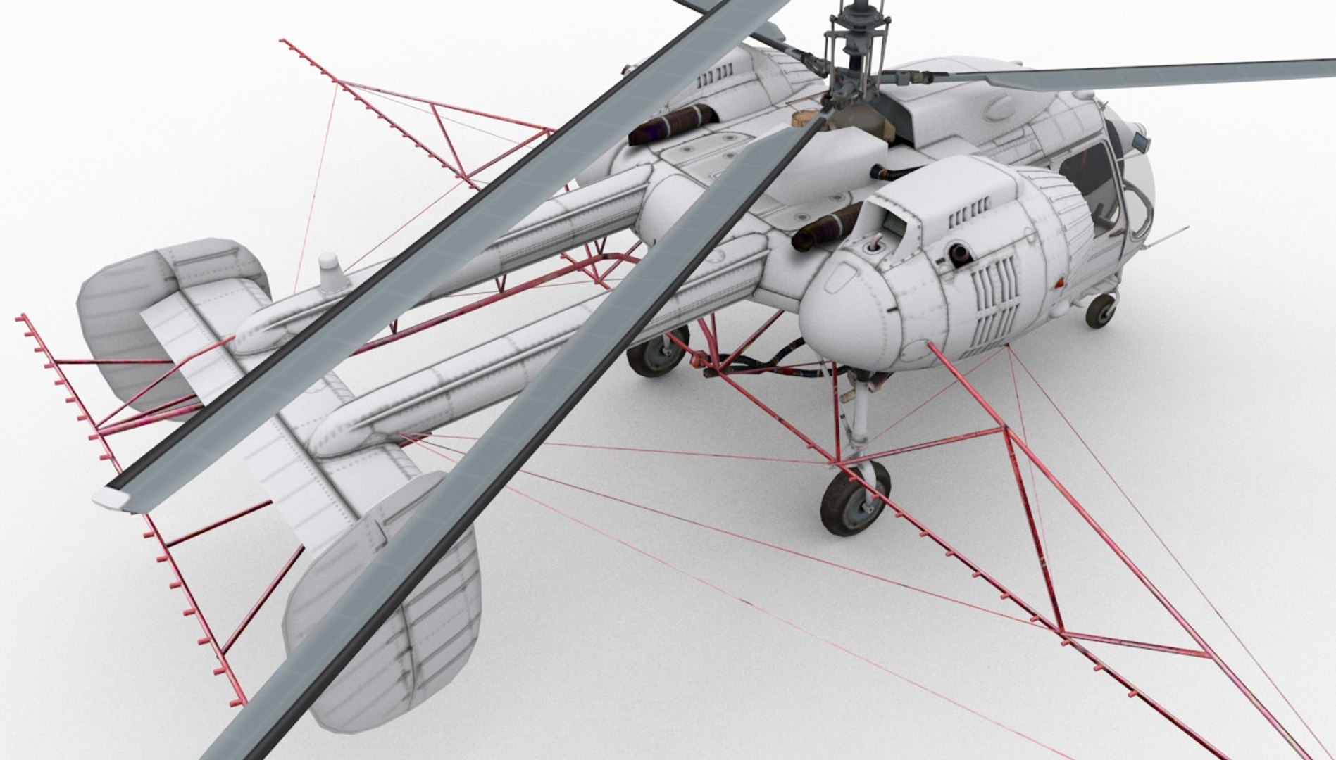 3d Kamov Ka-26 Model