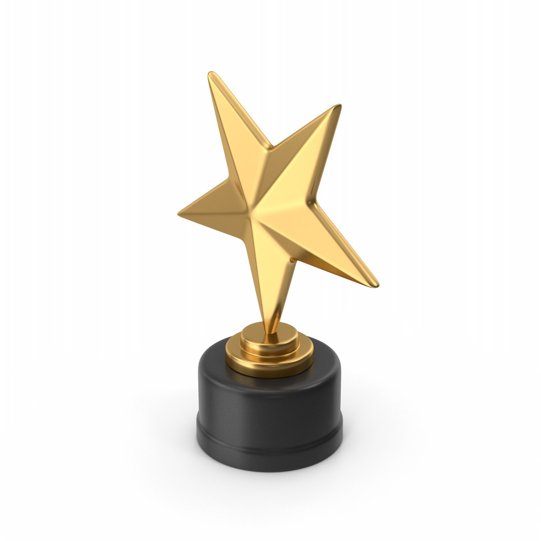 GoldStar Trophy Awards Model - TurboSquid 2159784