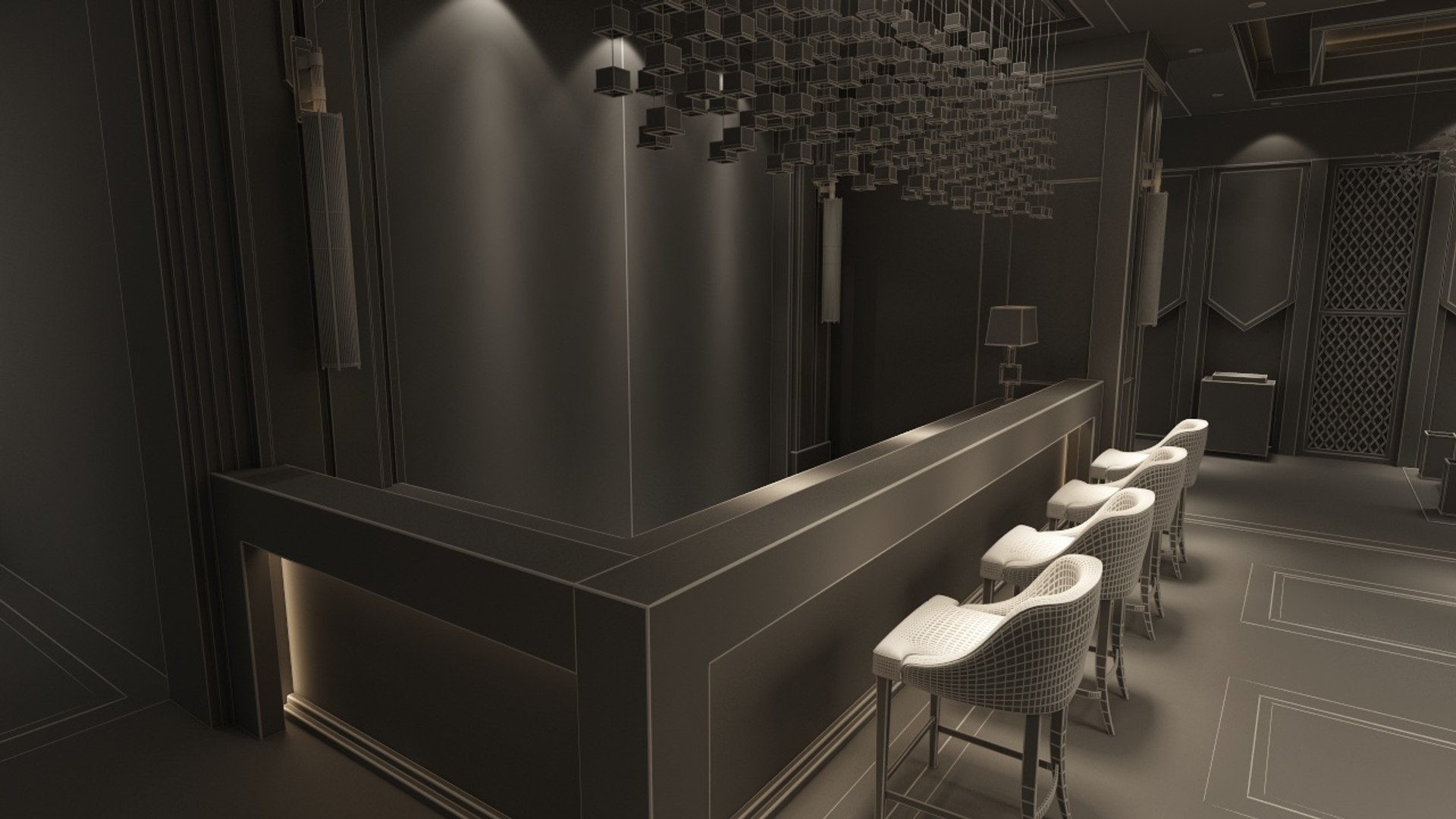 The Hotel Lobby 6 3D Model - TurboSquid 2276643