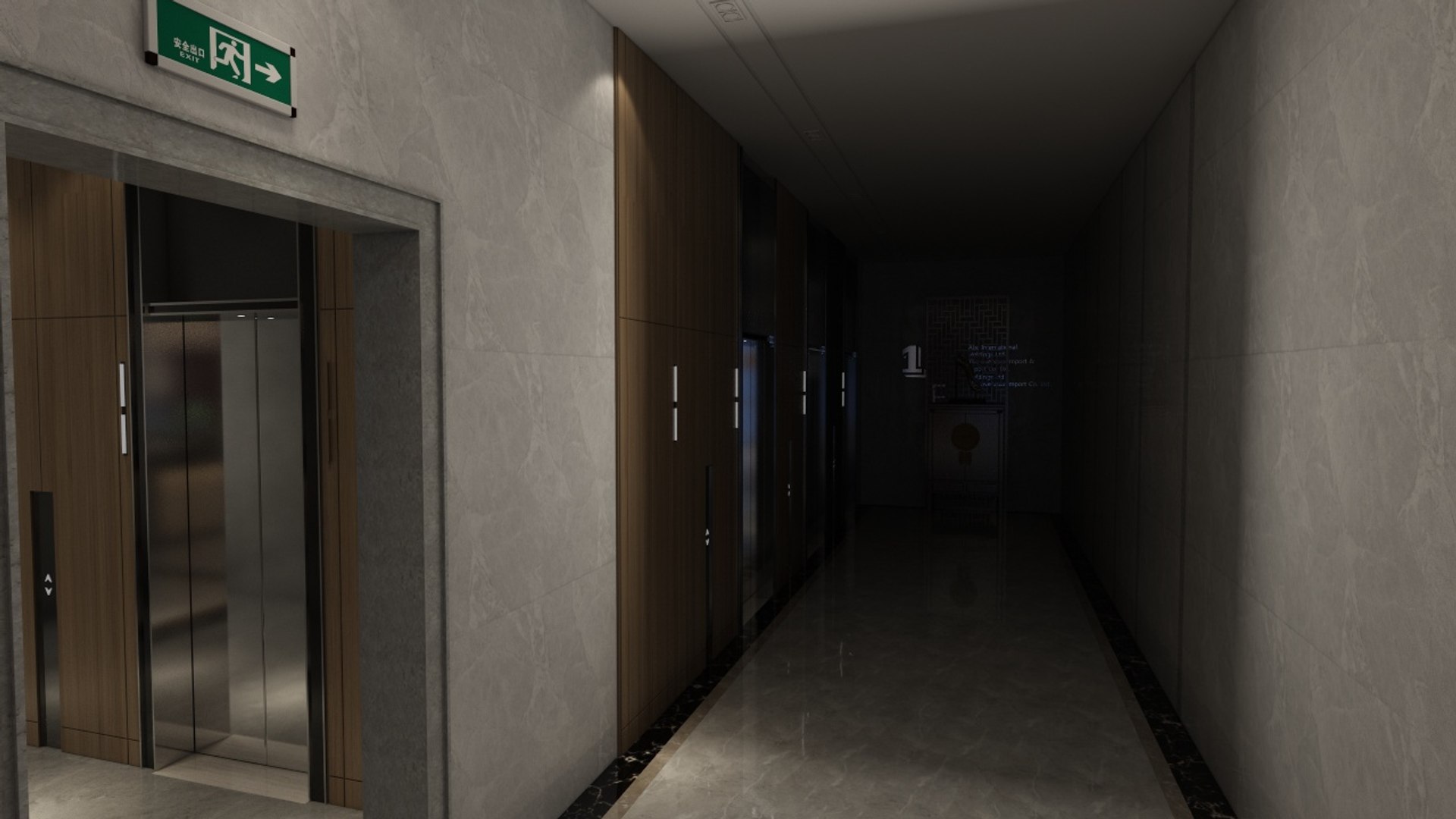 The Hotel Lobby 6 3D Model - TurboSquid 2276643