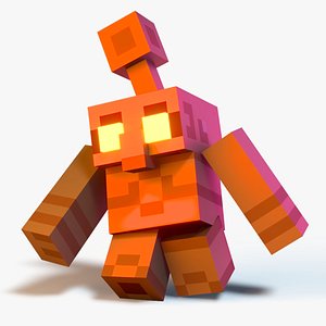 Minecraft Copper Golem Rig