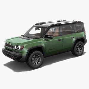 Jeep Recon 2027 with interior 3D